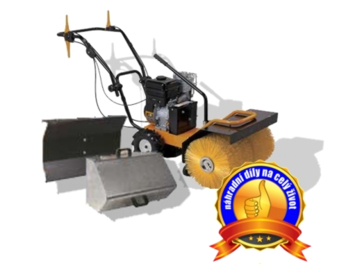 Motorový kartáč Lumag KM 600 - předváděcí model