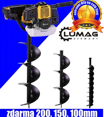 Půdní vrták - jamkovač LUMAG EB 520G